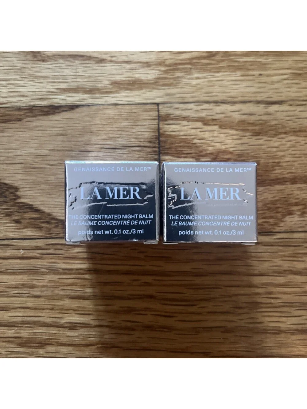 2x La Mer GENAISSANCE The Concentrated Night Balm - 3ml/.1oz